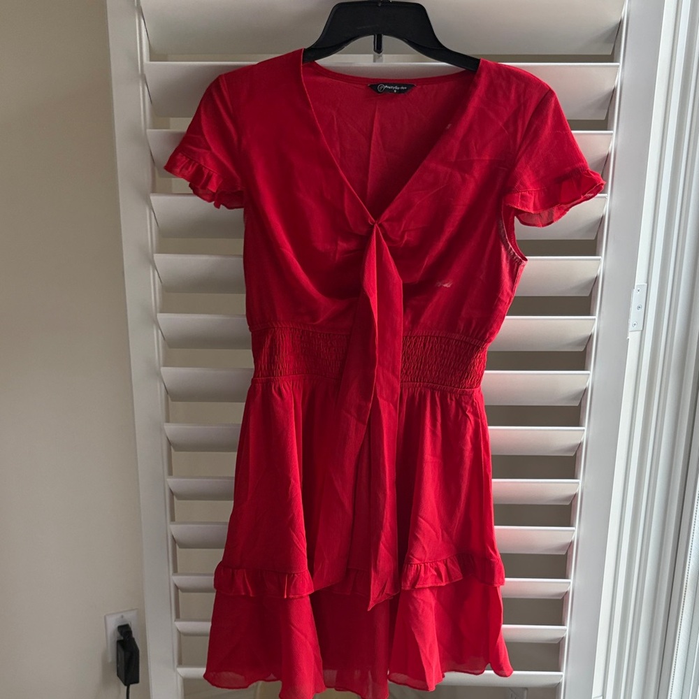 Forever 21 Red Mini Dress
